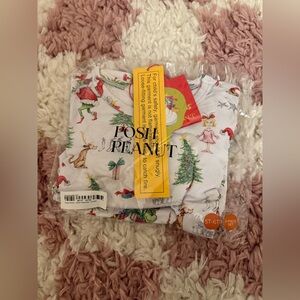 Posh Peanut Sneaky Grinch 2-piece pajama set / size 5-6T